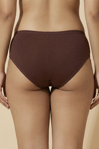 Zivame Regular Rise Full Coverage Hipster Panty (Pack of 3) - Multicolor — thumbnail 3